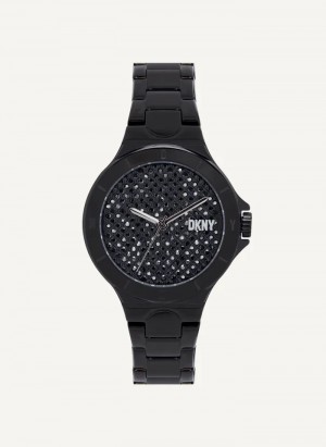 Black Accessories Dkny Chambers Watch | 2490FJIHO