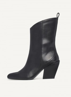 Black Women's Dkny Luna Bootie | 9061AGHRB