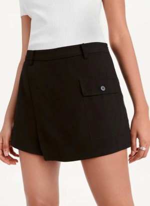 Black Women's Dkny Skirt | 7284EHNCM