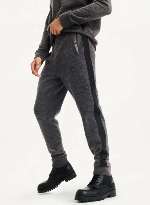 Dark Grey Men's Dkny Lounge Pants | 2456VDRPK