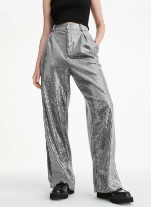 Galaxy Women's Dkny Wide Leg Pants | 6038MWAJE