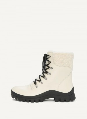 Gardenia Women's Dkny Shearling Ski Boots | 7036KABOS