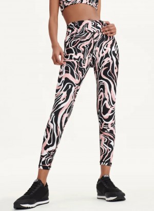 Sienna Women's Dkny Marble Swirl Print High Waist Leggings | 3895GPDLS