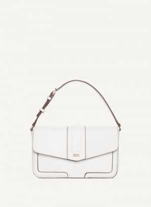 White Women's Dkny Maxxe Crossbody Bags | 1674JABXN