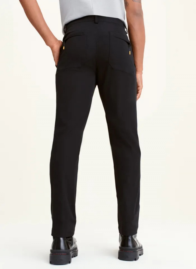 Black Men's Dkny Smart Fatigue Pants | 5398PZAGN