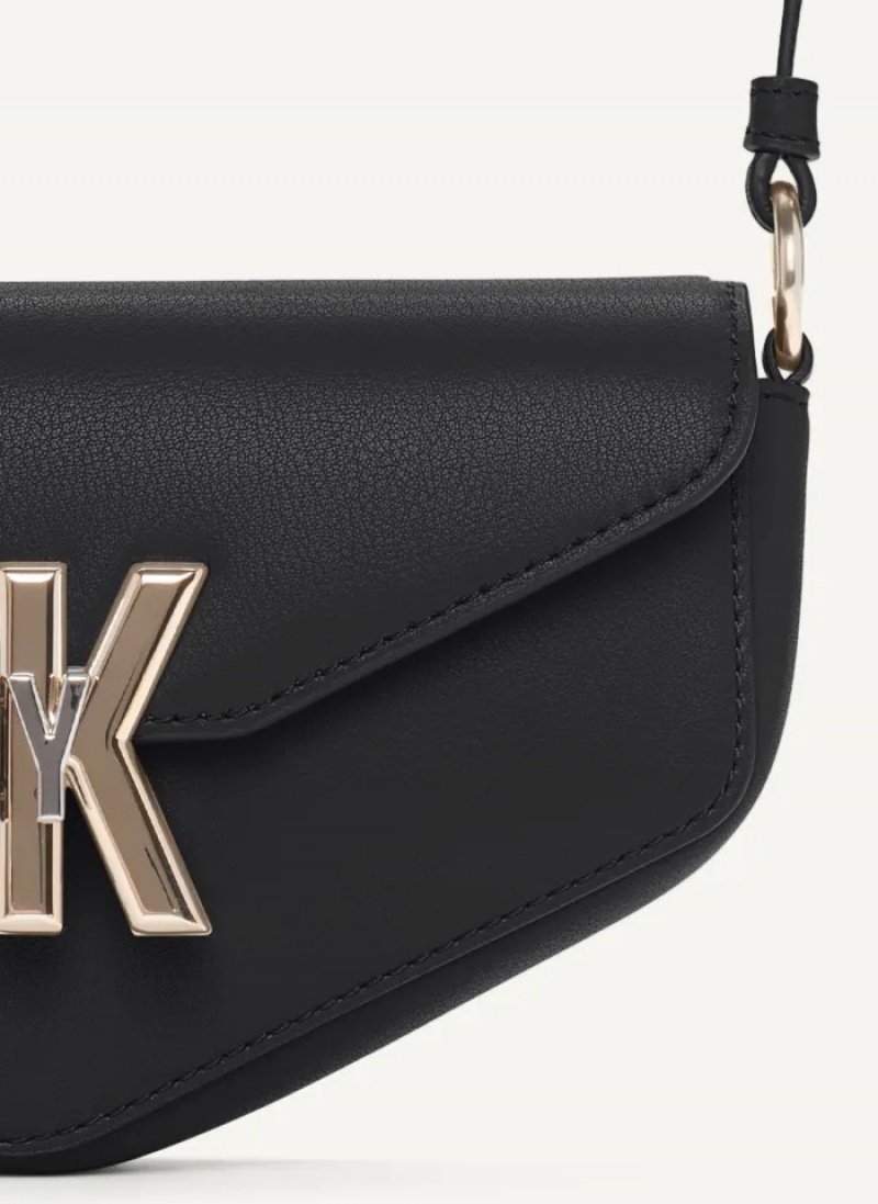 Black Women's Dkny Downtown Crossbody Bags | 6173NXOLH