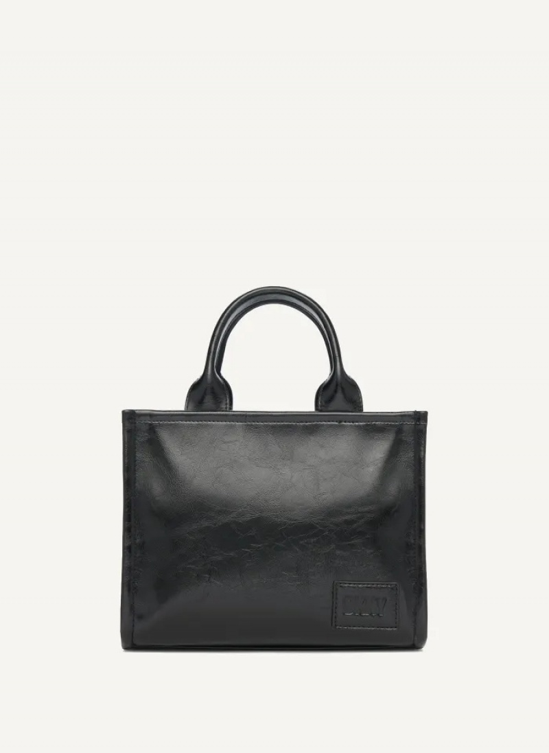 Black Women's Dkny Hadlee Sm Tote Bags | 6054SMGIU