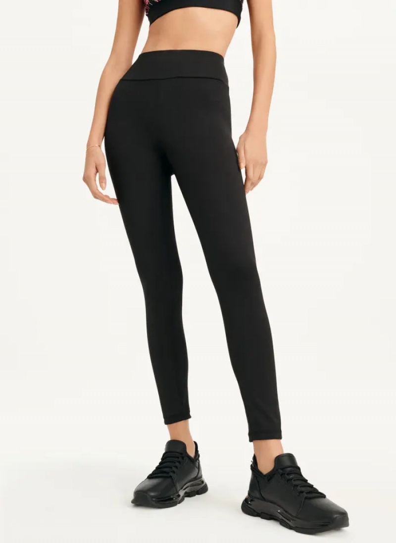 Black Women's Dkny High Waist 7/8 Tight Hug + Lift Tight | 4079SOQXH