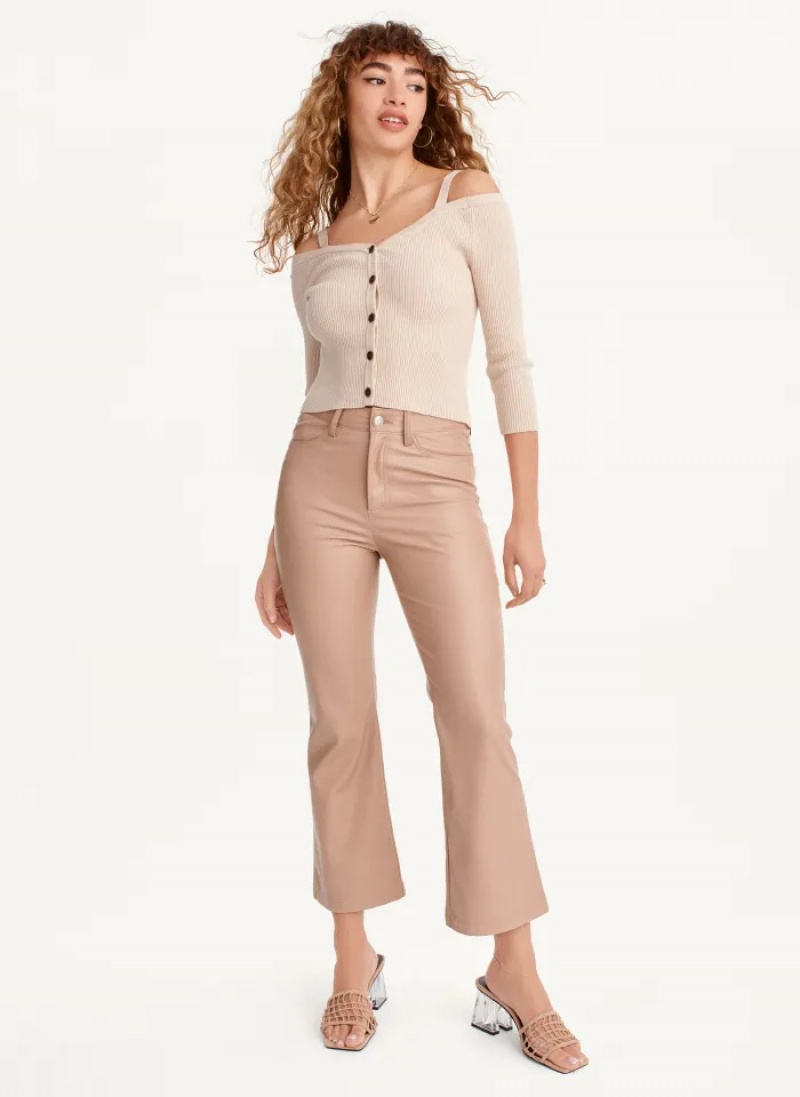 Cafe Au Lait Women's Dkny Butter Pants | 2913IZFTC