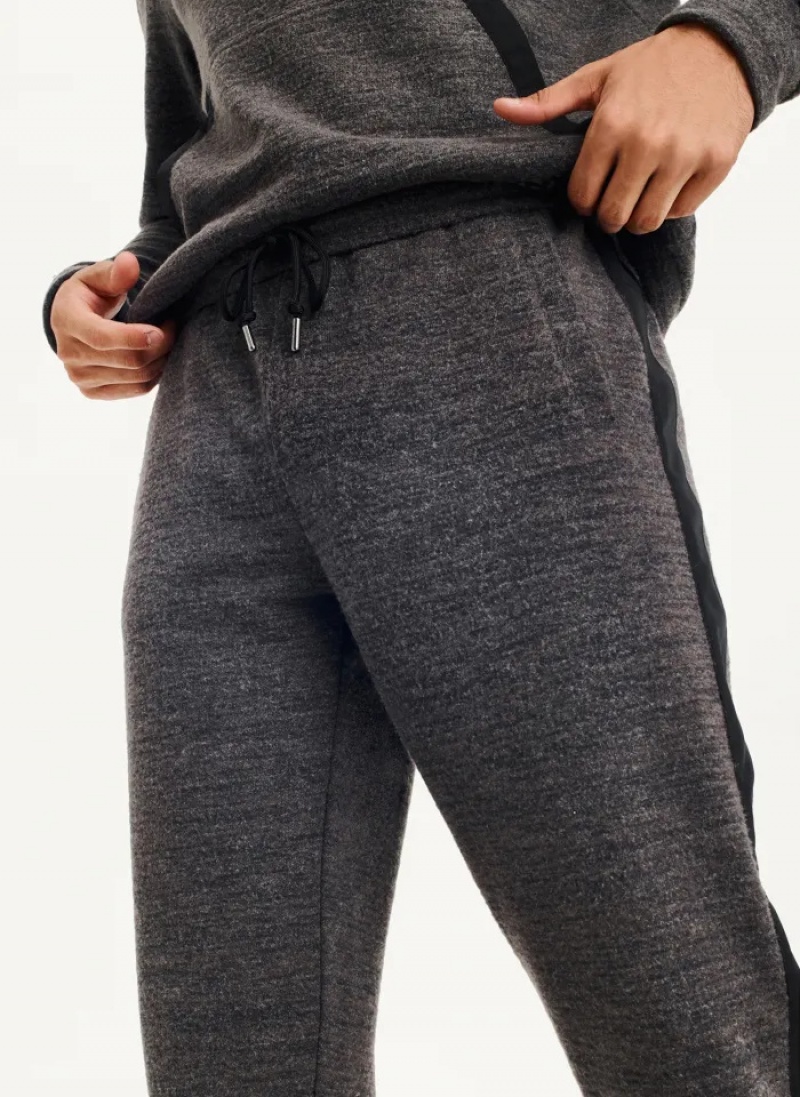 Dark Grey Men's Dkny Lounge Pants | 2456VDRPK