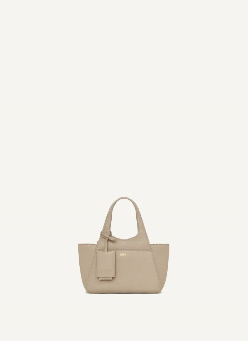 Flint Women's Dkny The Mini Effortless Tote Bags | 7453FCOSG