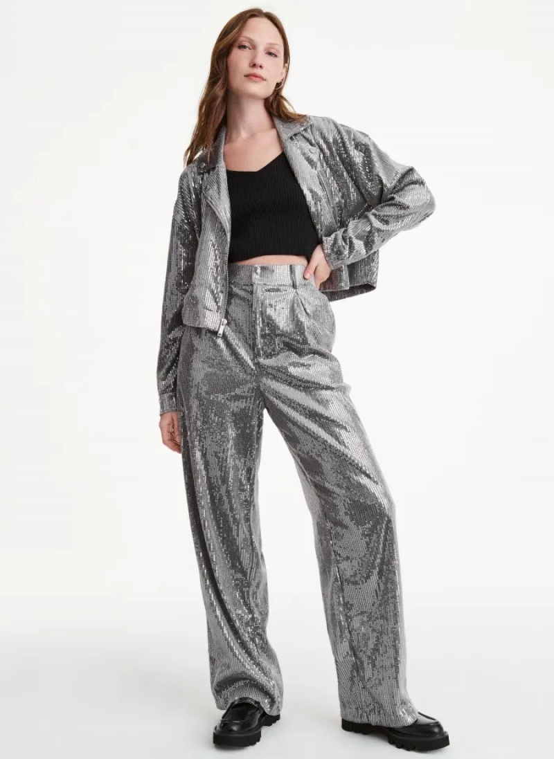 Galaxy Women's Dkny Wide Leg Pants | 6038MWAJE