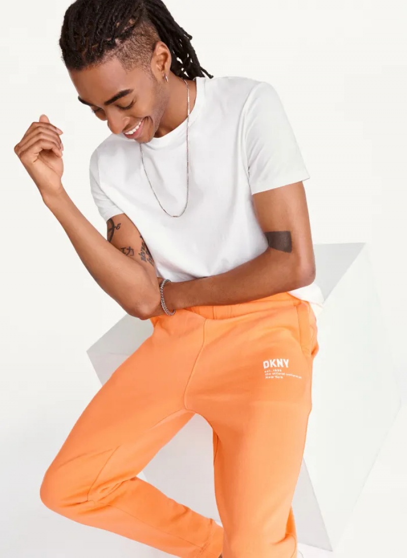 Melon Men's Dkny Logo Pants | 9187RYGTX