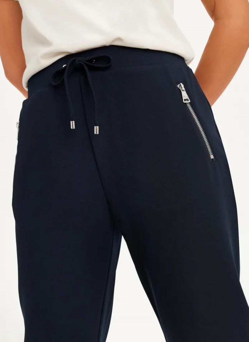 Navy Women's Dkny Pull On Pants | 0836WICTX