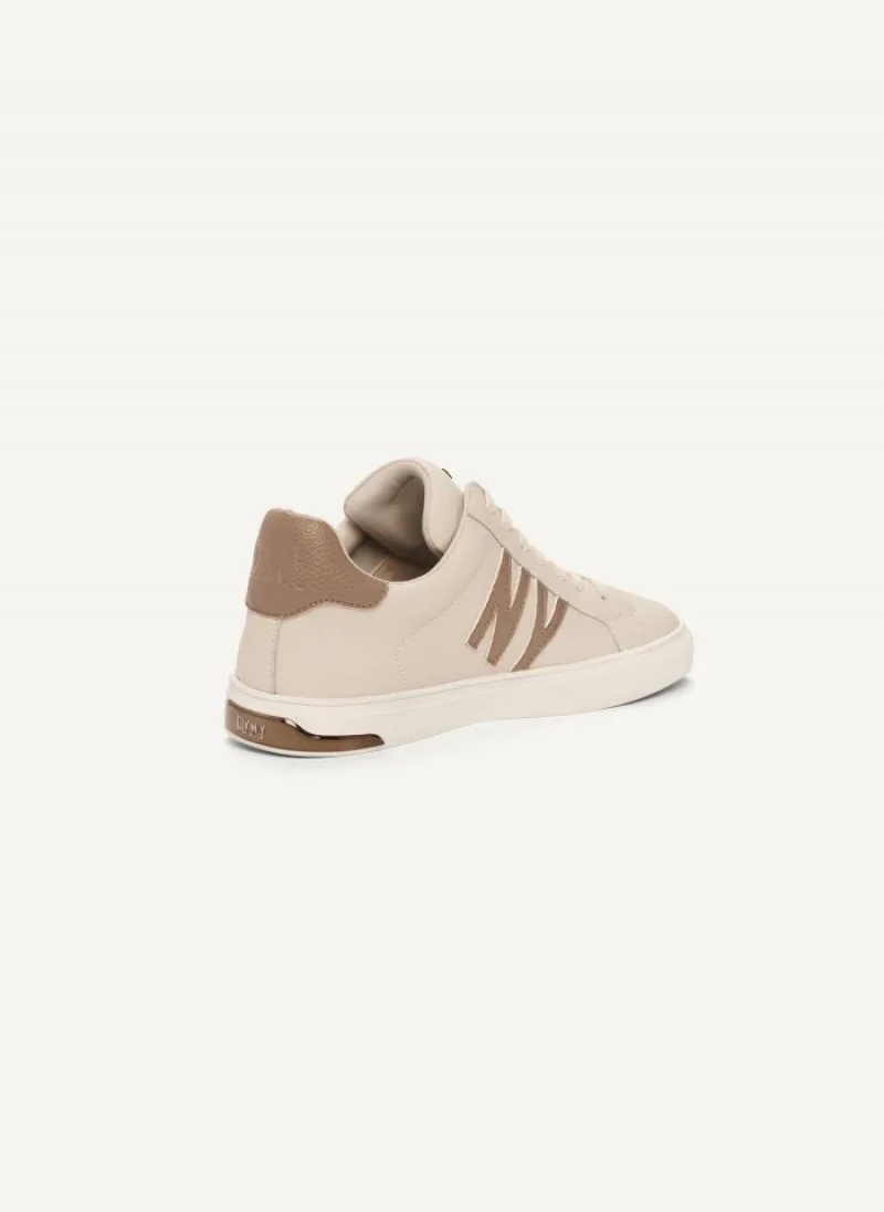 Pebble/Toffee Women's Dkny Abeni-Lace Up Sneakers | 9724ASDKY