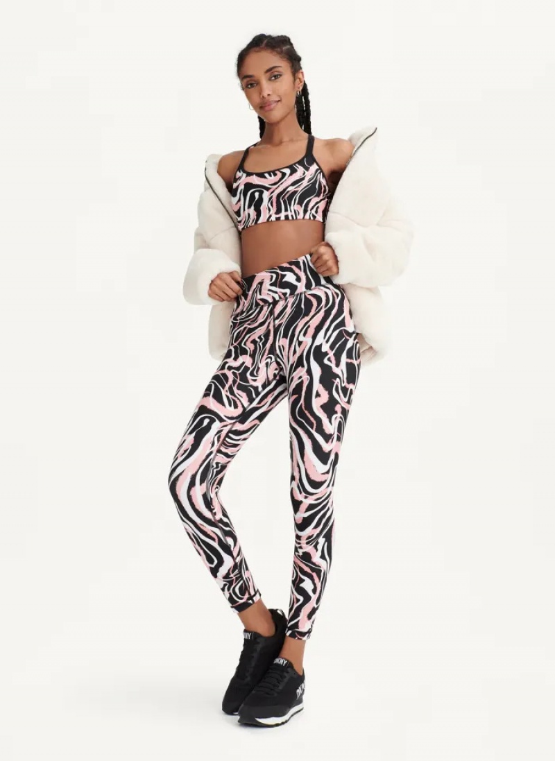 Sienna Women's Dkny Marble Swirl Print High Waist Leggings | 3895GPDLS