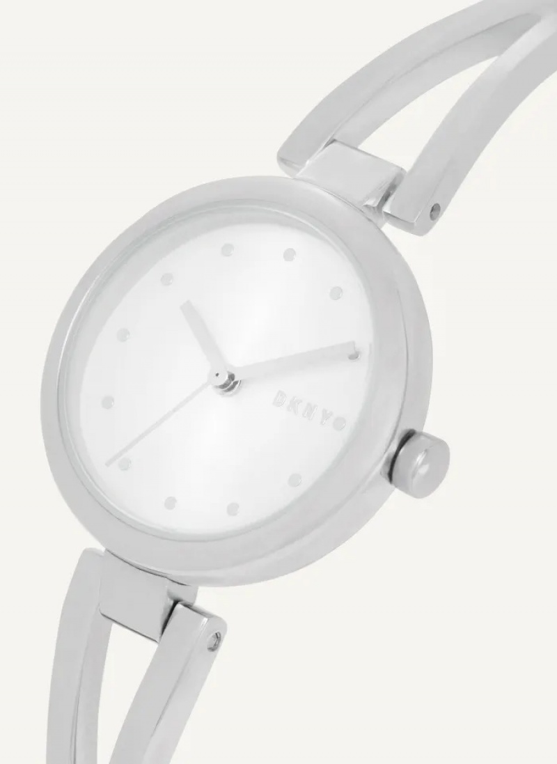 Silver Accessories Dkny Crosswalk Watch | 9024HMDFV