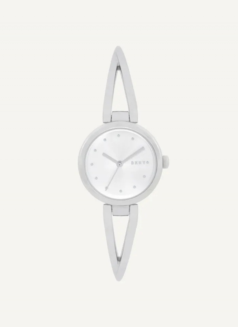 Silver Accessories Dkny Crosswalk Watch | 9024HMDFV