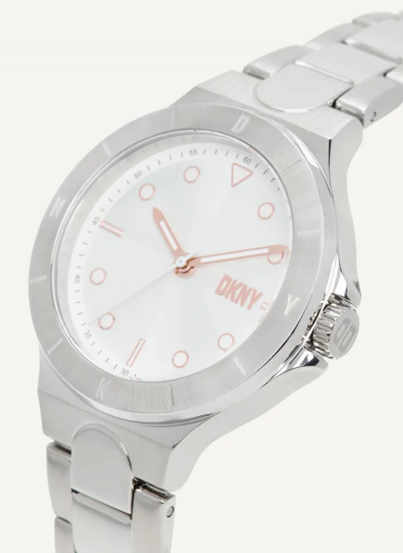 Stainless Steel Accessories Dkny Chambers Watch | 0938IFDSX